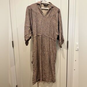 Vintage Nicole Miller for PJ Walsh Prairie Print Women's Dress